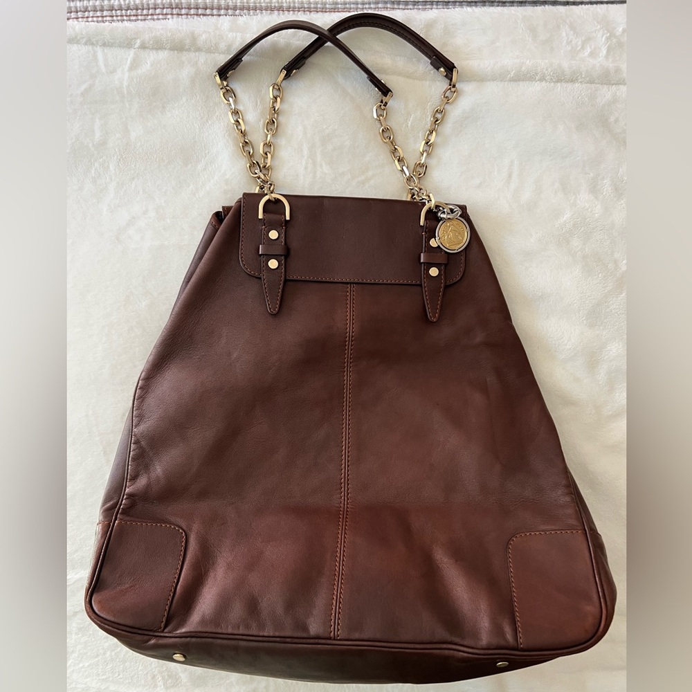 Lanvin Tote Carryall w Gorgeous Hardware Very Good Condition